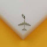 18K Gold Filled Airplane Pendant (A73)