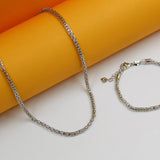 18K Gold Filled 3mm Link Mesh Bracelet (I355A)