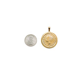 Italian Republic Coin Pendant (A238)