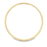 18K Gold Filled 3mm Bangle For Adults (B37)