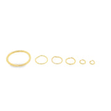 18K Gold Filled Jump Ring (25 Piece)