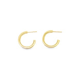 Smooth Open Hoop 5mm Earrings (K14)(K15)(K16)