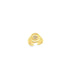 A gold signet ear cuff features a sparkly diamond-studded star on its face.