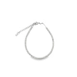 3mm Flat Ball Disc Necklace