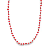 4mm Red And Gold Bead Chain (G196)