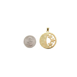 18K Gold Filled Paris Pendant