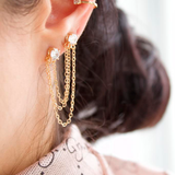 Minimalist CZ Ear Cuff