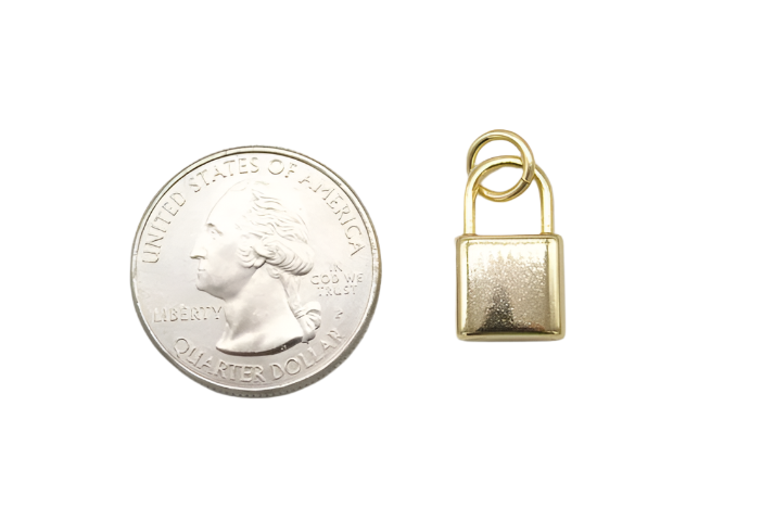 Tiny Padlock Pendant (A230)