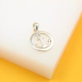 925 Sterling Silver Anchor Symbol Pendant