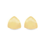 Round Slim Triangle Earrings (L492)