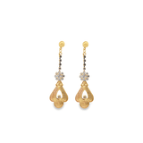 CZ Maang Tikka Drop Earrings