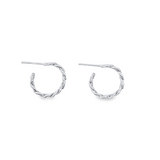 5mm Curb Style Mini Hoops (K191)