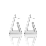 High End Exclusive Triangle Earrings