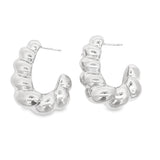 High End Exclusive Small Round Twist Earrings (L414A)