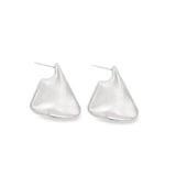 High End Exclusive Big Geometric Triangle Earrings (l312A)