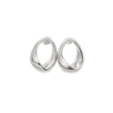 High End Exclusive Twisted Oval Stud Earrings (J262A)