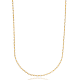 CZ Baguette Link Necklace (H272/I322A)