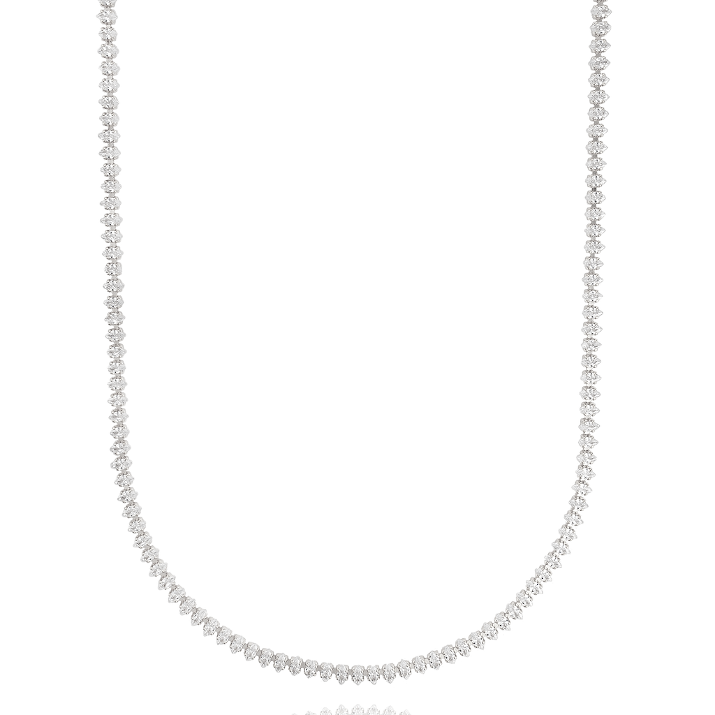 3mm Marquise CZ Tennis Choker (H271/I229A)