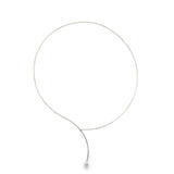 CZ Bezel Stone Wire Choker (F256A)
