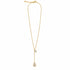 Shop the Pave Teardrop Lariat Necklace featuring a delicate teardrop accent and sparkling CZ drop on an elegant Y-shaped chain.