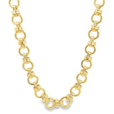 Oval Knot Link Rolo Necklace (H278/I326A)