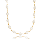 Gemstone Pearl Chain (F252)