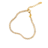 5mm Marquise CZ Tennis Necklace (H130)(I492)