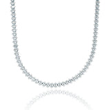 5mm Marquise CZ Tennis Necklace (H130)(I492)