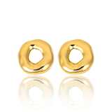 High End Exclusive Smooth Circular Donut Earrings (L497)