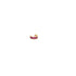A gold ear cuff features a vibrant row of rectangular pink gemstones against a clean white background.