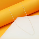 925 Sterling Silver 1mm Box Chain