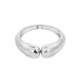 Ends Meet Chubby Hinged Teardrop Bangle