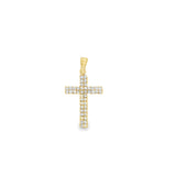 Gold Zirconia Cross Pendants (A241, A243, A242)