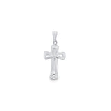 Cross With Texture Pendant (A232)