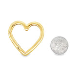 Large Heart Carabiner
