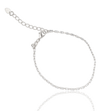 CZ Baguette Link Necklace (H272/I322A)