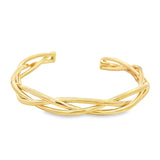 Vintage Intertwined Open Cuff (B138)