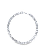 6mm Curb Cuban Chain Anklet (E73)