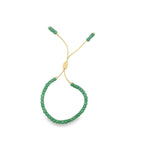 Enamel Colored Beads Adjustable Round Snake Bracelet (I454)