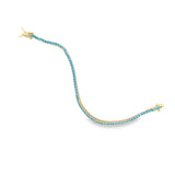 Dark Colored Tennis Necklace (H134A/I432A)