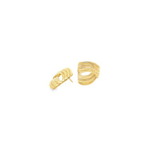 Geometric Spiral Earrings and Necklace Set (G233A)