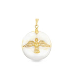 Round Dove Pendant (A269)