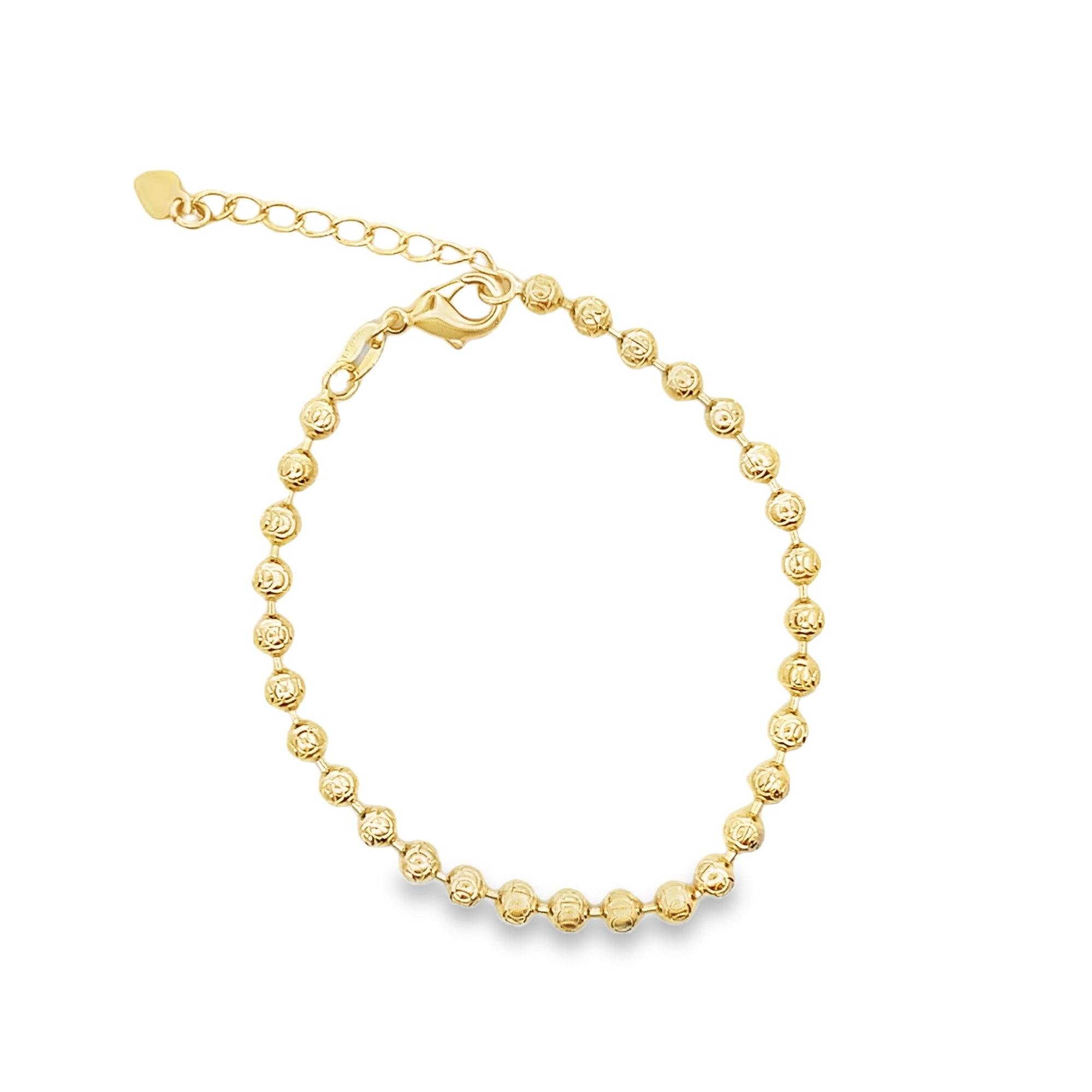 Gold Ball Chain Beaded (I595)
