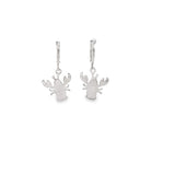 sea life charm dangle earrings featuring crab, lobster, and turtle designs. Lightweight, trendy drop earrings perfect for summer and beach looks.