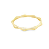 Gold Filled Bamboo Bangle