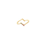CZ Slim Ring