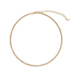 Tennis Zirconia Stone Neck Choker (H52)