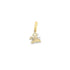 A delicate gold and silver butterfly pendant sparkles with small diamond accents against a white background.