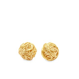 Circle Minimalist Stud Earrings (L529)(L530)(L531)