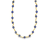 Blue Evil Eye Chain (G205)